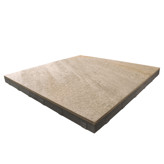 Restpartij Edam: ca. 8,28 m2 m2 Cera3Line Lux&Dutch 60x60x3 cm Grey