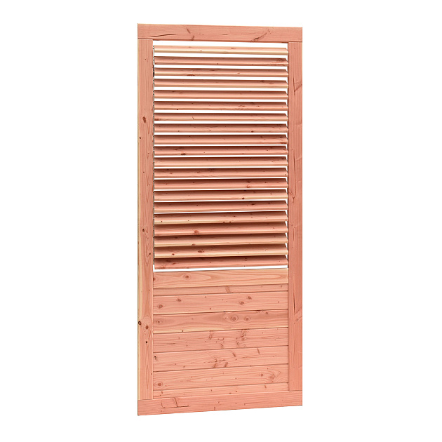 Shutterscherm met paneel geschaafd douglas 89x224 cm onbehandeld