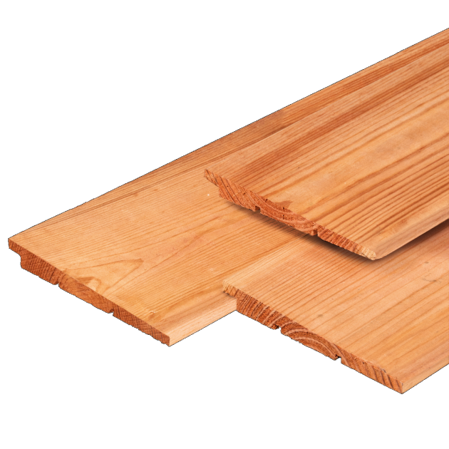 JWOODS Douglas Geschaafde Blokhutprofiel 2,8x19,5x300 cm, naturel