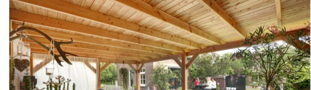 JWOODS Red Wood Geschaafde Jumbo Gording 6,5x14x300 cm, naturel