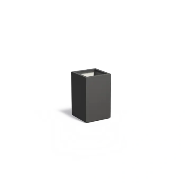 Plantenbak Carrez met bodem polyester 50x50x80 cm