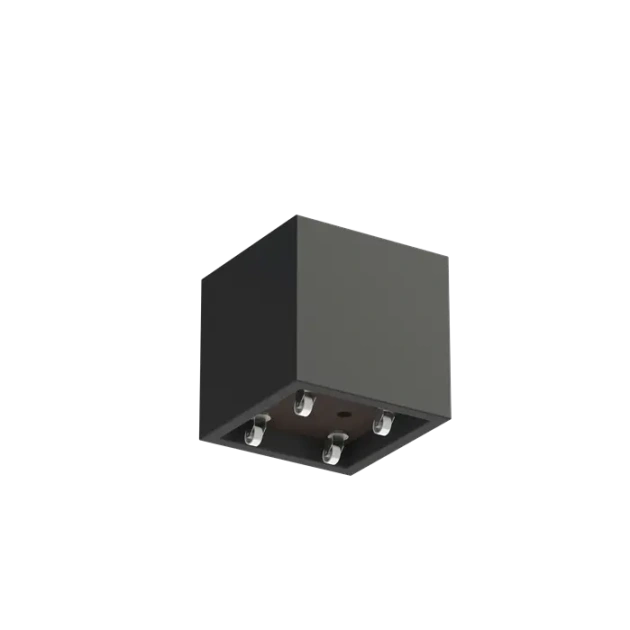 Plantenbak Carrez met wielen polyester 60x60x60 cm