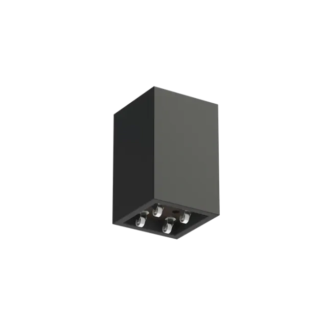 Plantenbak Carrez met wielen polyester 50x50x80 cm