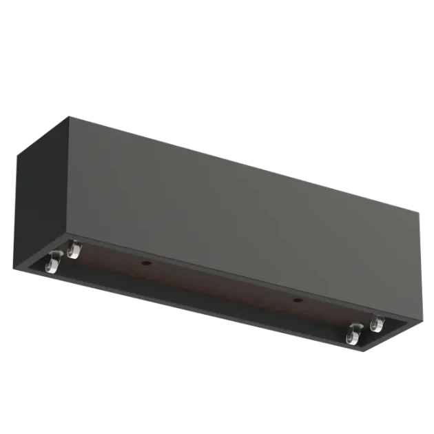 Plantenbak Carrez met wielen polyester 200x50x60 cm