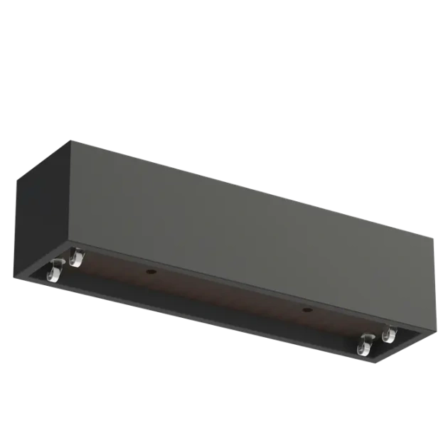 Plantenbak Carrez met wielen polyester 200x50x50 cm