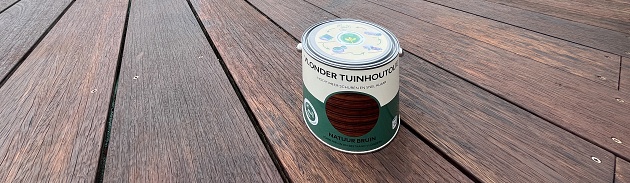 Tuinhoutolie boom groen 750 ml