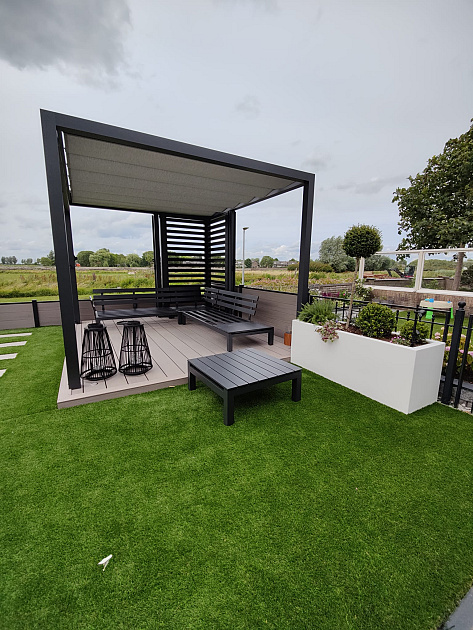 36053 vrijstaande pergola 300 b x350 u cm 295431