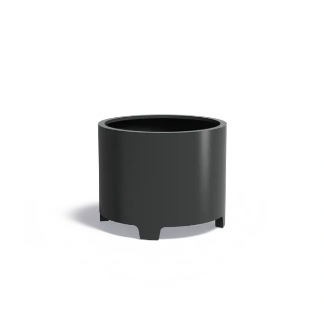 Plantenbak Circum met poten aluminium Ø100x80 cm