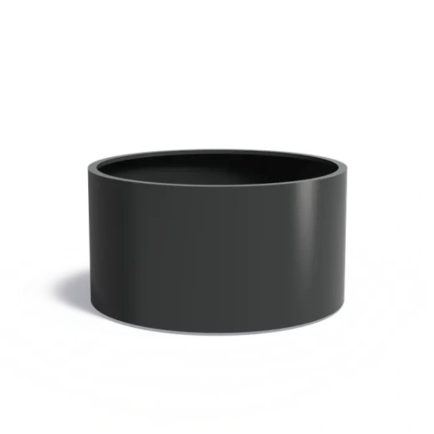 Plantenbak Circum met bodem aluminium Ø150x80 cm