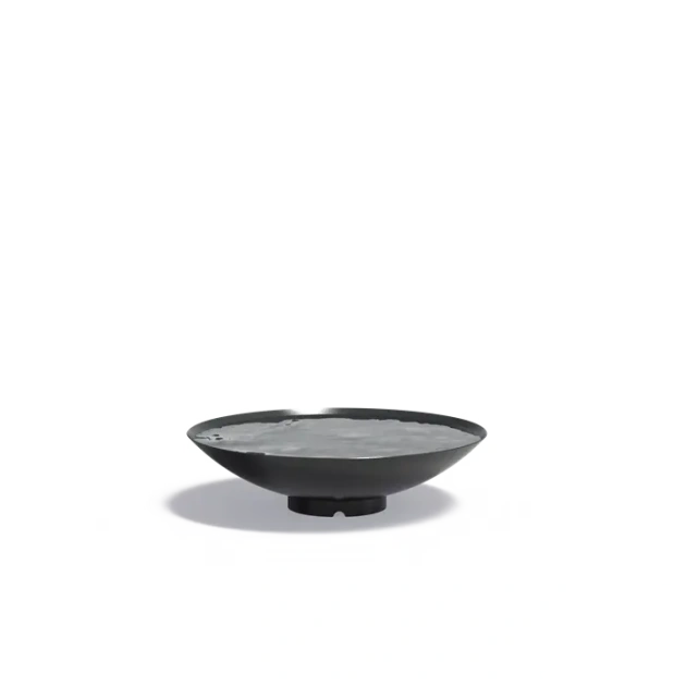 Waterschaal antraciet gecoat staal 3 mm 80x21 cm