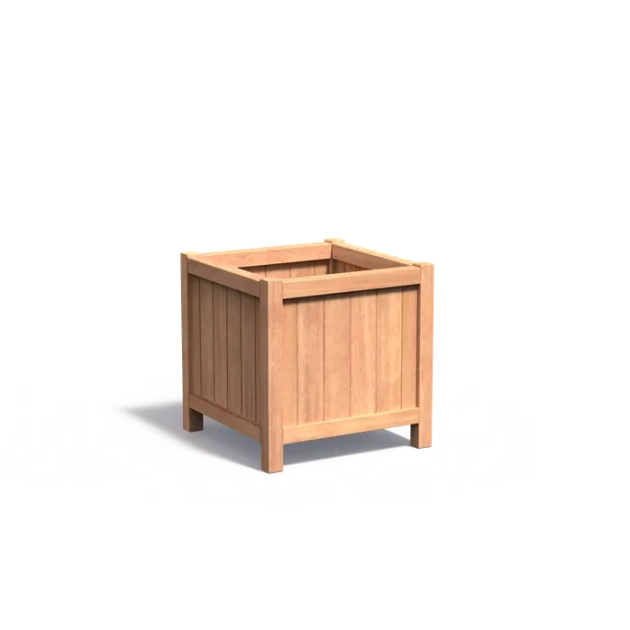Plantenbak Valencia hardhout 70x70x70 cm