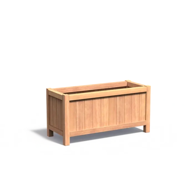 Plantenbak Valencia hardhout 120x50x60 cm