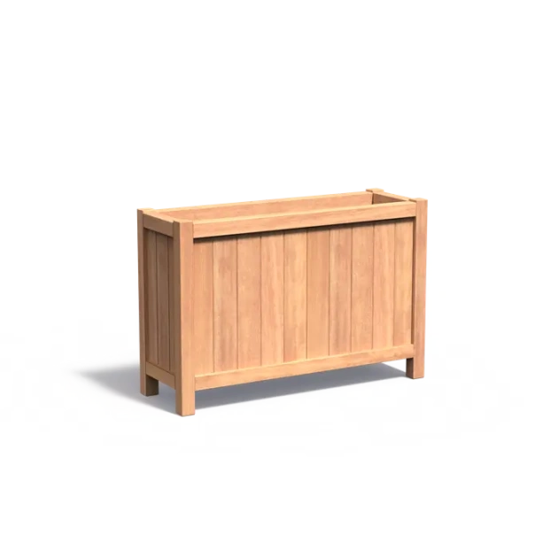 Plantenbak Valencia hardhout 120x40x80 cm