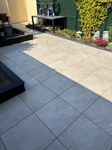 36853 actietegel keramiek op beton 60x60x4 cm slate design greige 447584