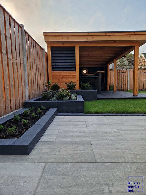 Patio Square 40x80x5 cm Concrete