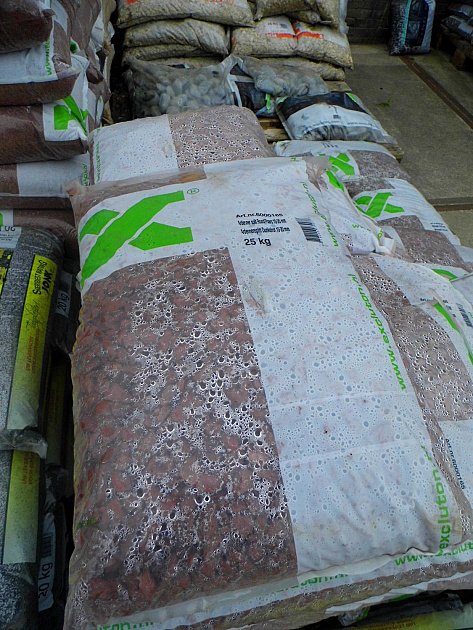 Ardennersplit Rood/paars 10-20 mm 25kg