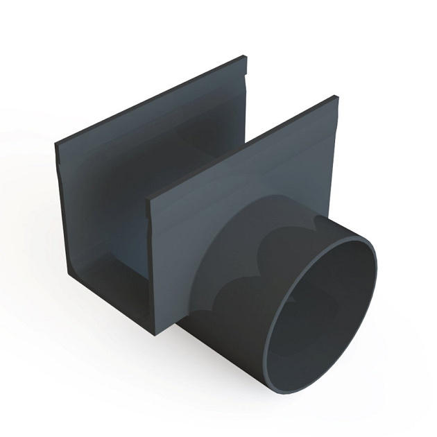 ACO Slimline Zij-uitloop 80mm