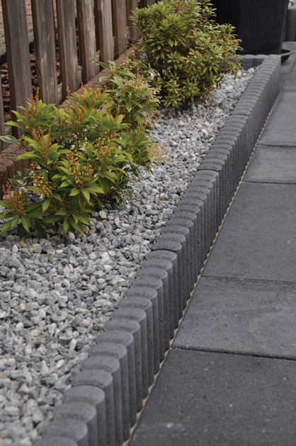 Rondoband 6x25x50 cm Antraciet