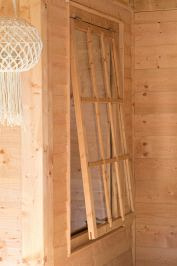 JWOODS Uitzetraam 9-ruits 100x155 cm