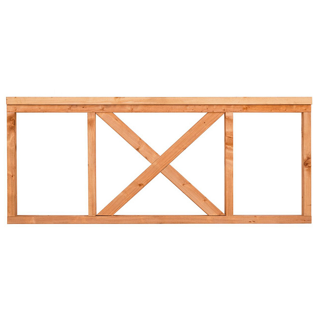 Red class kruishekwerk 200x75 cm incl. afdeklat