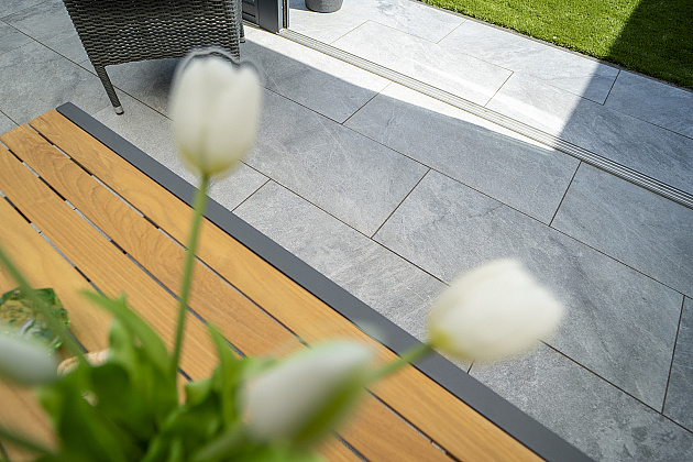 Cerasun 40x80x4 cm Bergamo Azzurro