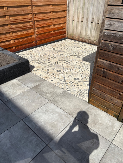 Actietegel Keramiek op Beton 60x60x4 cm Style Decor Sabbia