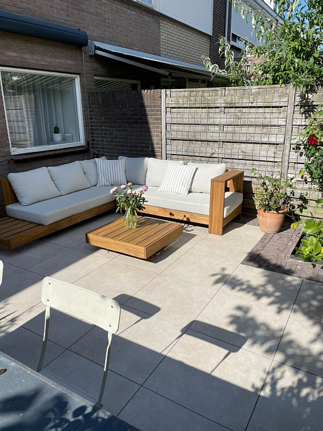 Actietegel Keramiek op Beton 60x60x4 cm Style Sabbia