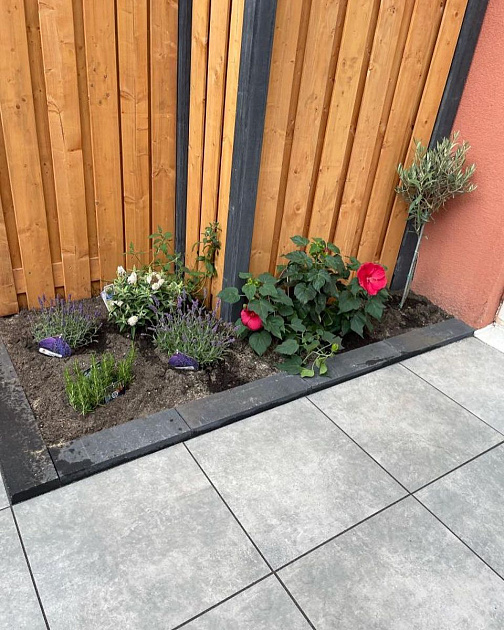 Actietegel Keramiek op Beton 60x60x4 cm Style Grigio