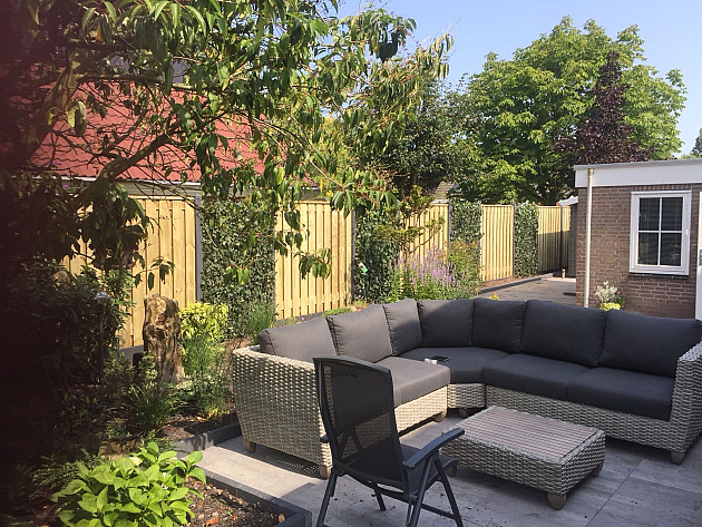 38153 jwoods tuinscherm 21 planks recht verticaal 180x180 cm zwart gespoten 61059