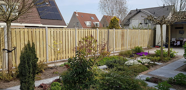 38153 jwoods tuinscherm 21 planks recht verticaal 180x180 cm zwart gespoten 80236