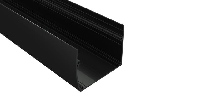 Gootset Aluminium 306 cm, RAL 9005