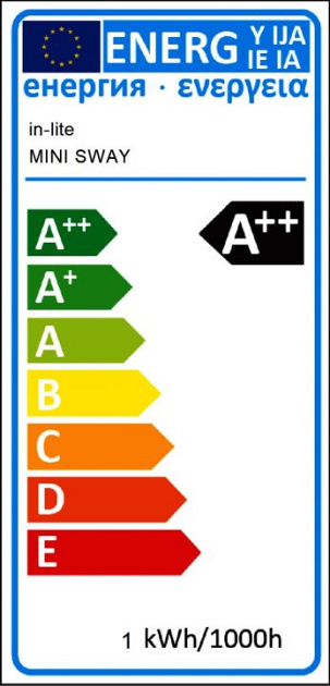 Mini Sway Light Head Black