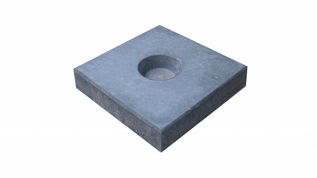 knikkertegel 30x30x6 zwart