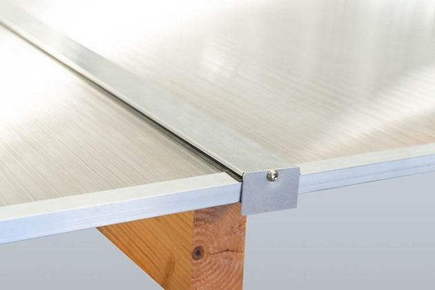 Polycarbonaat Daksysteem 506x300 cm, aanbouw