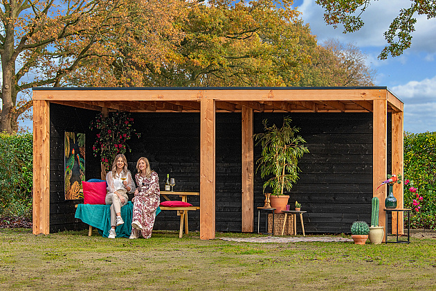 JWOODS Buitenverblijf XL Modern 700x354 cm