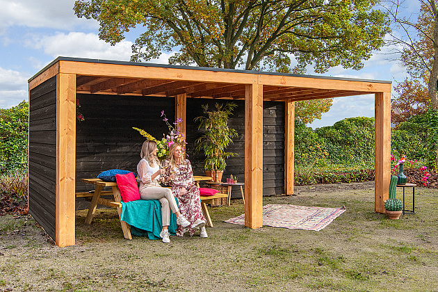 JWOODS Buitenverblijf XL Modern 1000x354 cm