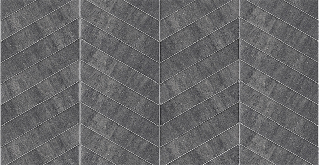 Romano Punto 40x8x8 cm Grijs/Zwart