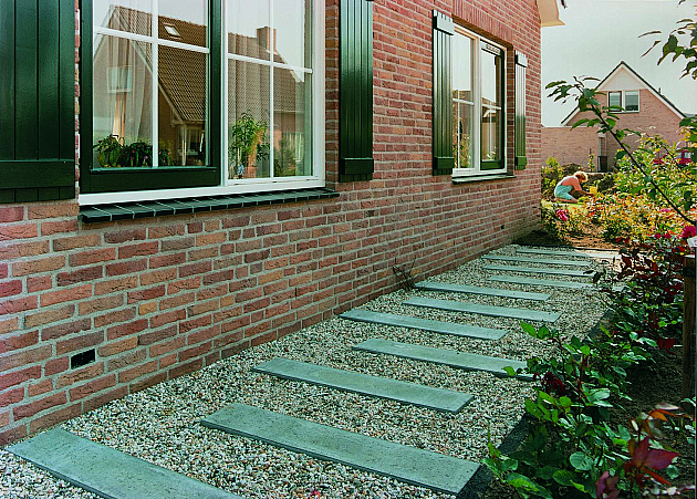 Opsluitband 6x20x100 cm Grijs