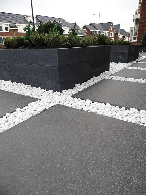 Linia Palissade 60x15x15 cm Nero Excellence