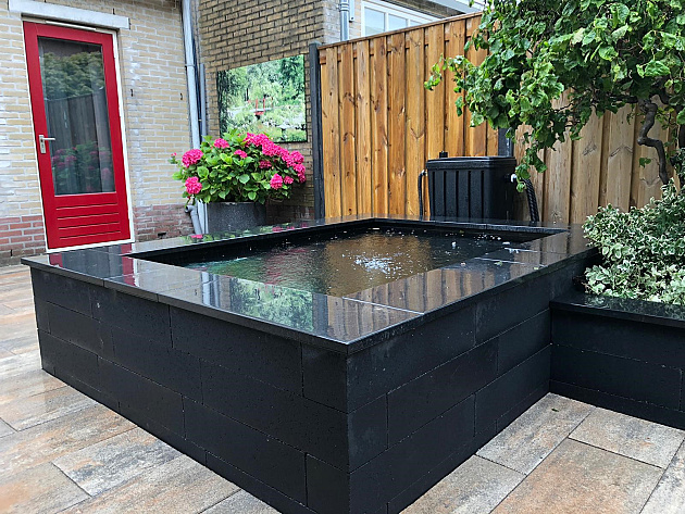 Linia Palissade 60x15x15 cm Strak Antraciet Nero Excellence