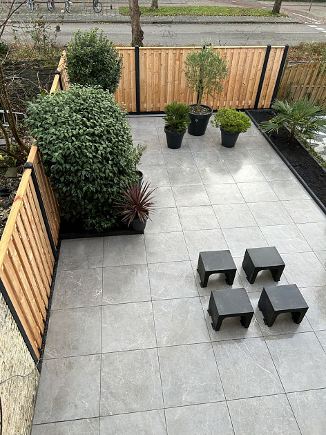 GeoCeramica  75x75x4 cm Tempo Dark Matt