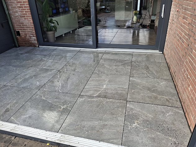 39265 geoceramica 75x75x4 cm tempo dark matt 550803