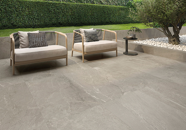 GeoCeramica 75x75x4 cm Tempo Ash Matt