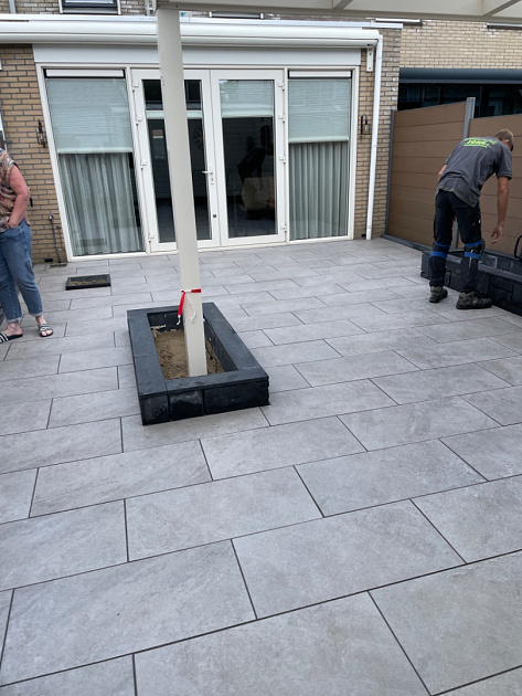 Cerasun 40x80x4 cm Siena Grigio