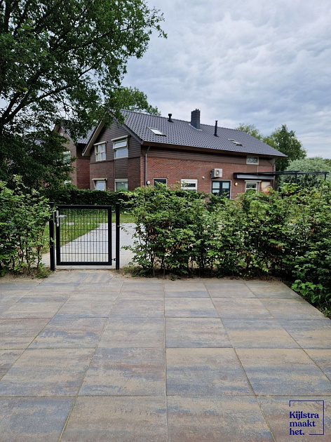 H2O Comfort Square 60x60x4 cm Metallica Corten