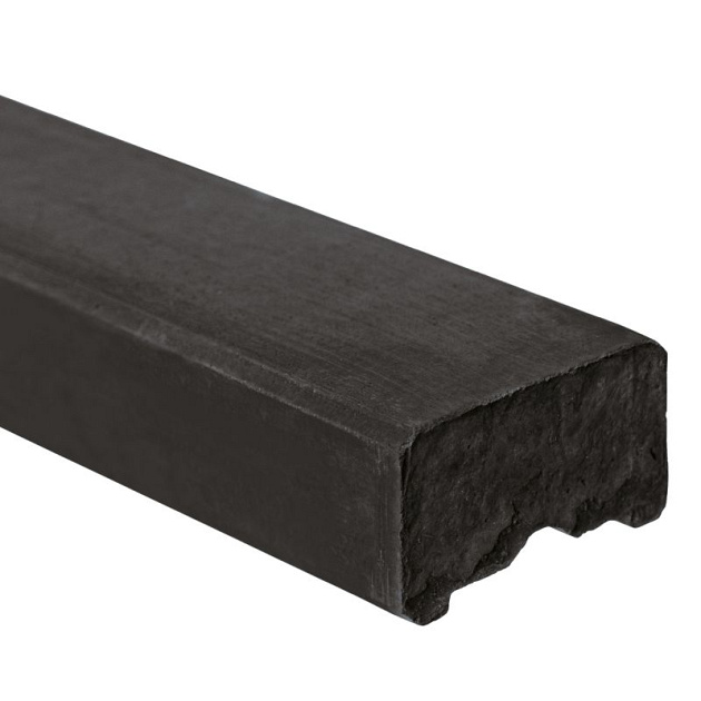 Beton Afdekkap Gecoat 4,4x8x200 cm met vlakke kop