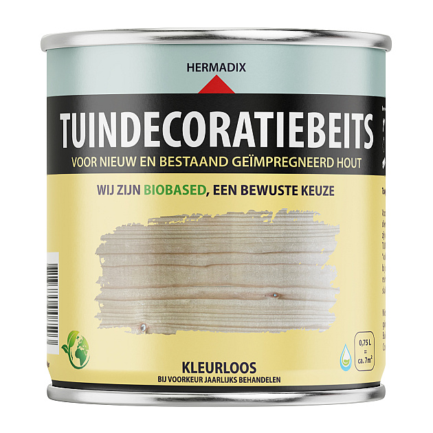 Tuindecoratiebeits Kleurloos Transparant  - 750 ml