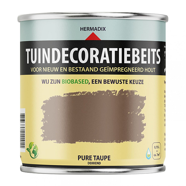 Tuindecoratiebeits 715 Pure Taupe - 750 ml