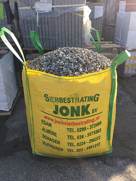 Schelpen 8-16 mm incl. Bigbag (1 m³)
