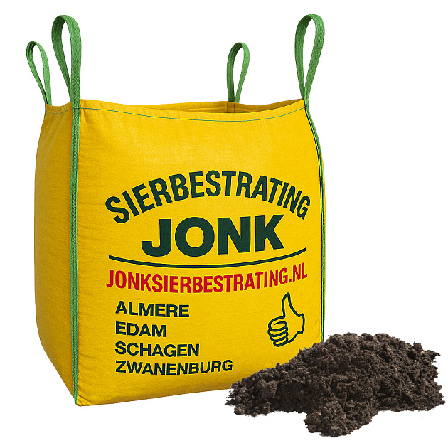 Gemalen Zwarte Tuinaarde incl. Big Bag (1 m³)
